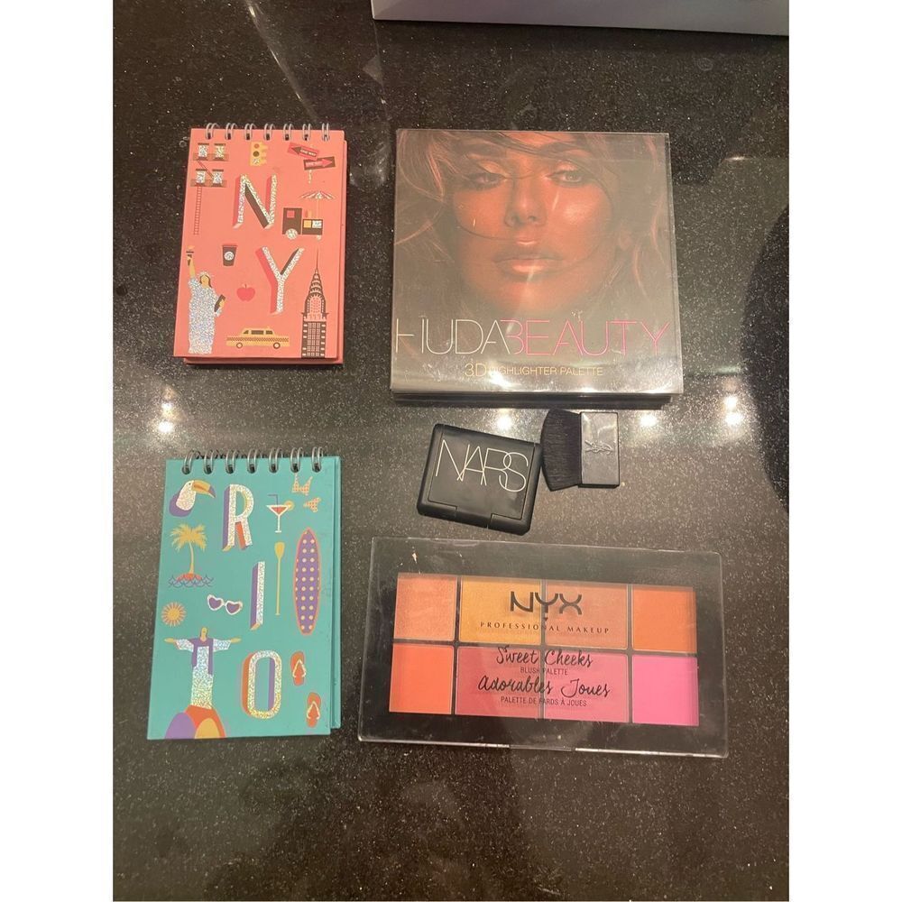 Bundle of makeup products